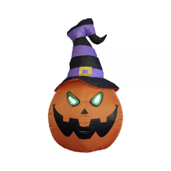 Pumpkin with Witch Hat