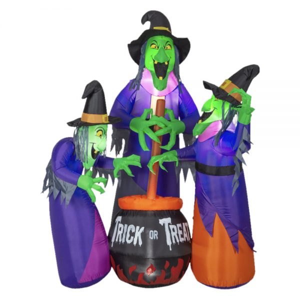 Three Witches with Cauldron